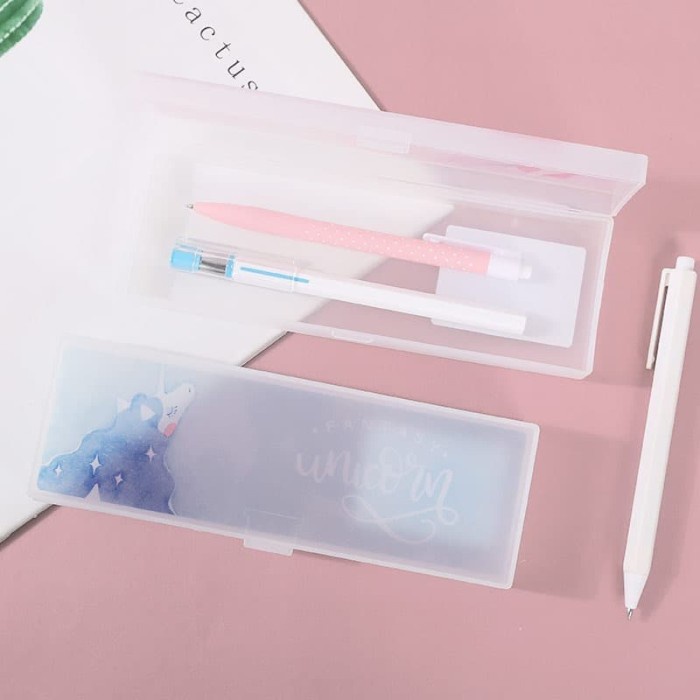 

Unik Fantasy Unicorn Plastic Pencil Case Berkualitas