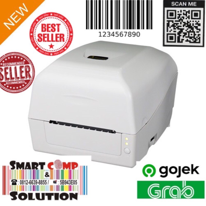 Printer Stiker Label Barcode Thermal Transfer Argox Cp-2140EX USB