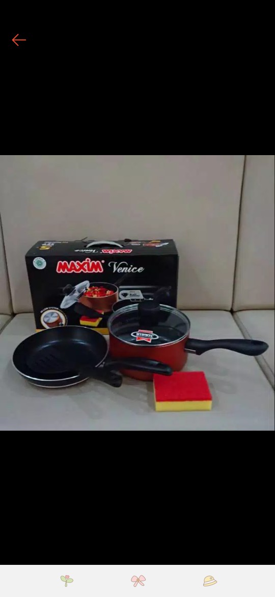 Maxim Venice 5 Piece Set Wajan Panci Set