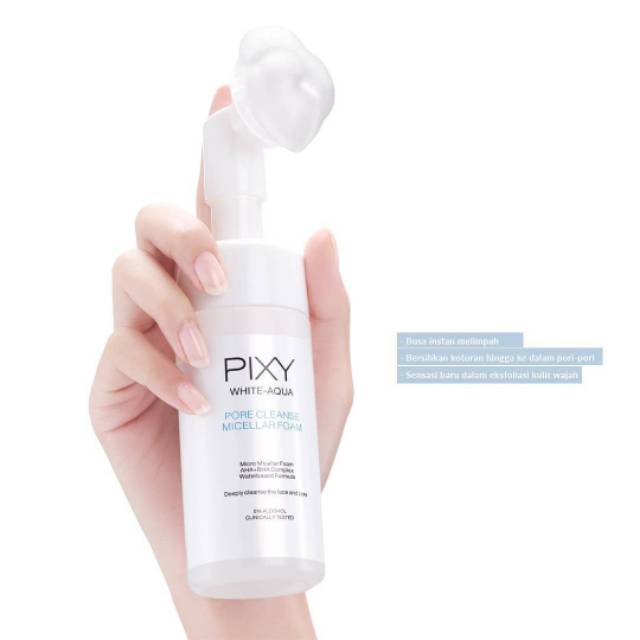 PIXY White - Aqua Micelloil Cleansing Water 200ml / Pore Cleanse Micellar Foam 110ml