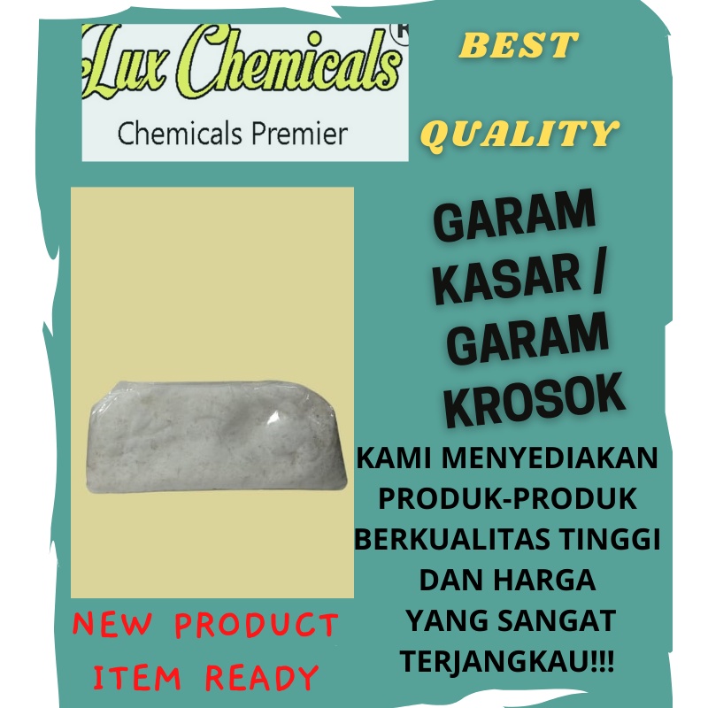 

Garam Kasar / garam krosok kemasan 1 kg dan 500 gram best product
