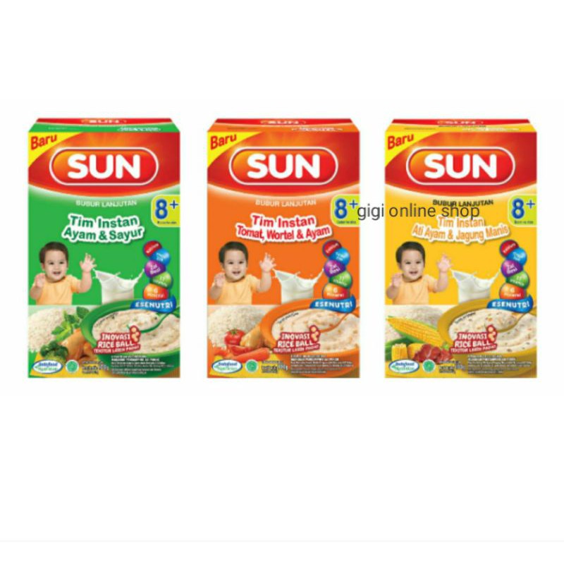 Sun Bubur Tim Lanjutan Bayi Usia 8 Bulan Shopee Indonesia