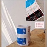 Stiker Bak ukur ikan koi panjang 60cm