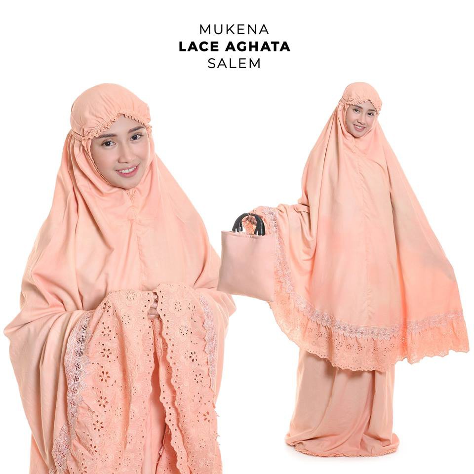 Mukena Dewasa Katun Lace Aghata