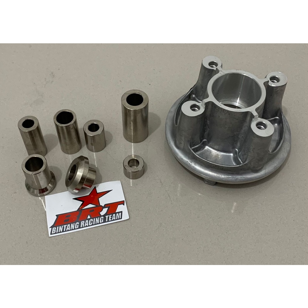 Flange + Panel BRT Chemco Jupiter Z dan MX King Tutup Tromol Nap Gear gir