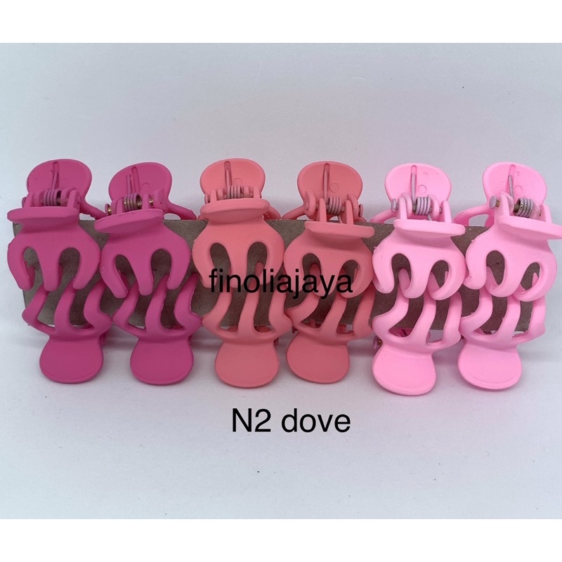 isi 12pcs jedai jepit rambut poni 2cm import