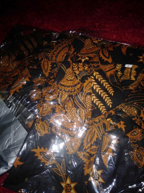 Kemeja Batik Pria Ppbtk07 Modern Lengan Panjang Casual Modis Trendy Masa Kini M L Xl Asli Pekalongan