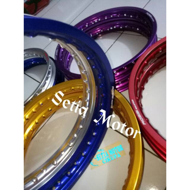 VELG ROSSI RING 14 LEBAR 140 160 UNTUK SEMUA MOTOR MATIC|DLL ROSSI MASTER VELAG PELAK SEPASANG 2BIJ-