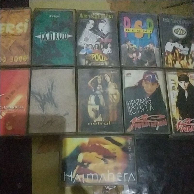 Kaset pita Band Indonesia/Malaysia