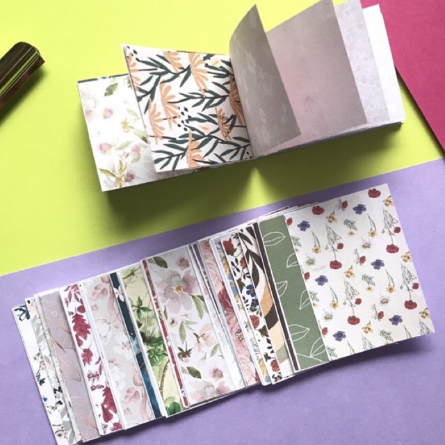 

[GSB OFFICIAL] 50 PCS KERTAS VINTAGE MOTIF FLORAL UNTUK JOURNAL / SCRAPBOOK