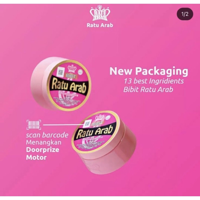 HandBody Bibit Ratu Arab Original