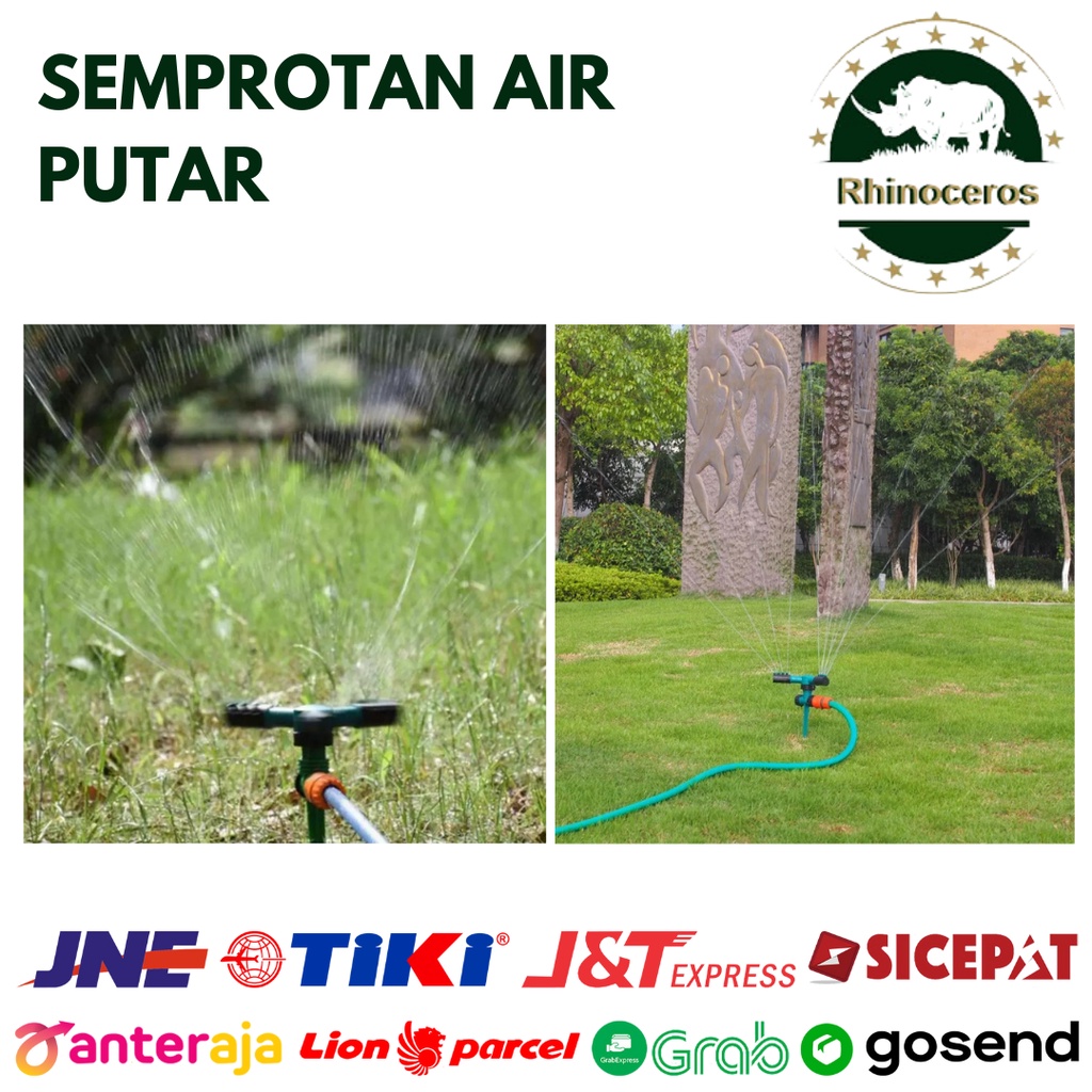 Semprotan Air Putar Sprinkle Water Rotary Sprinkler Sprayer 22.5CM