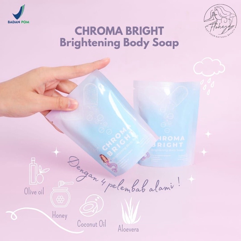 CHROMA BRIGHT✨Brightening Body Soap by Flohera