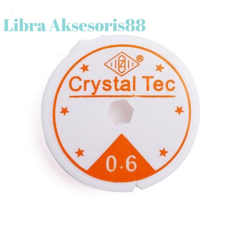 Senar Elastis Crystal Tec Tali Karet Transparan