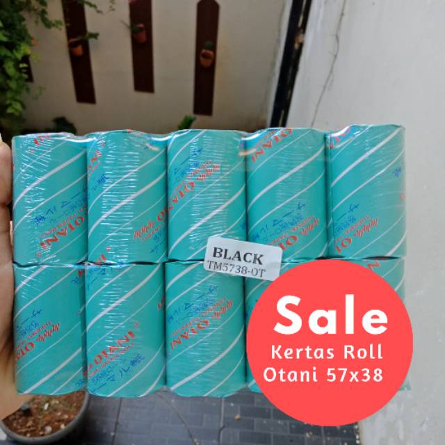 

Kertas Thermal Roll Otani 57x38 isi 10 Roll