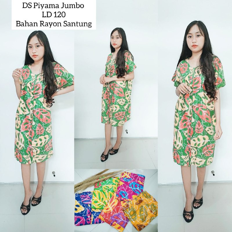 COD DASTER FULL KANCING JUMBO VIRAL BAJU TIDUR KEKINIAN TIE DYE HARGA GROSIR MOTIF RANDOM SURABAYA