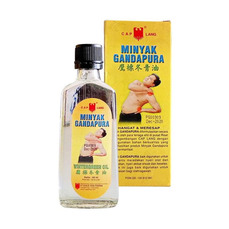 DISKON!! MINYAK GANDAPURA CAP LANG 60ML