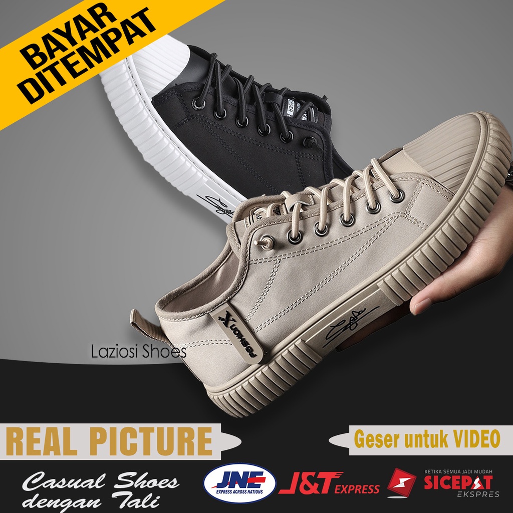 Sepatu Sneakers Pria Wanita X-C20 Fashion sepatu pria sneakers casual putih merk sandal model sport 