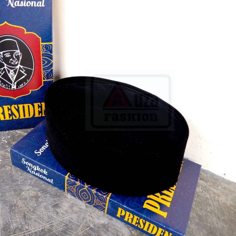 Peci Songkok Nasional Hitam Polos Non AC No Nomor 1 2 3 4 5 6 7 8 9 T Tinggi 9  Murah Berkualitas