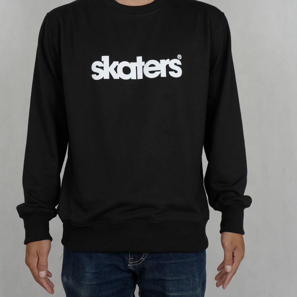 Official Shop--Skaters Crewneck Title VF037 Black