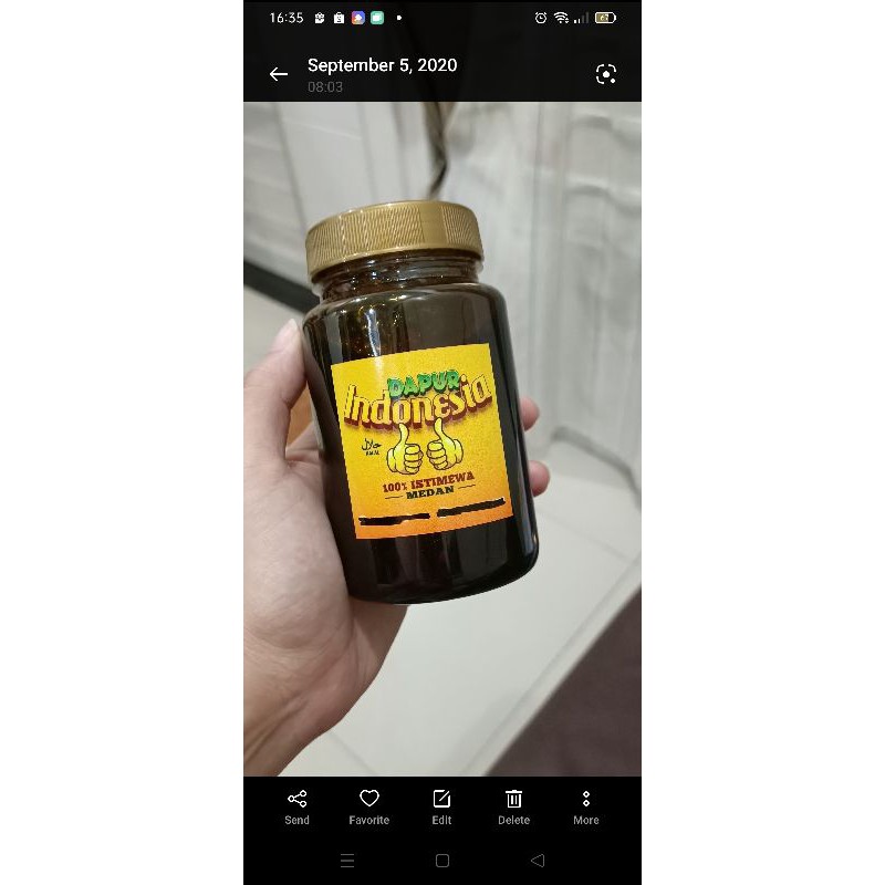 

Bumbu Rujak Nangka vegetarian 250g