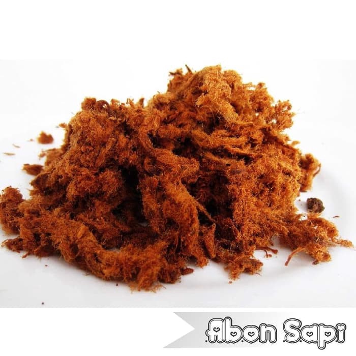 

Abon sapi asli tanpa bawang 100 gram