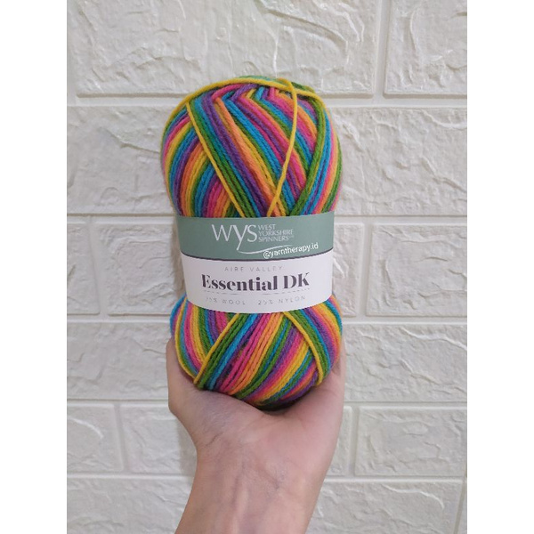 WYS AIRE VALLEY ESSENTIAL DK - RUM PARADISE (Benang rajut impor cocok untuk kaos kaki)
