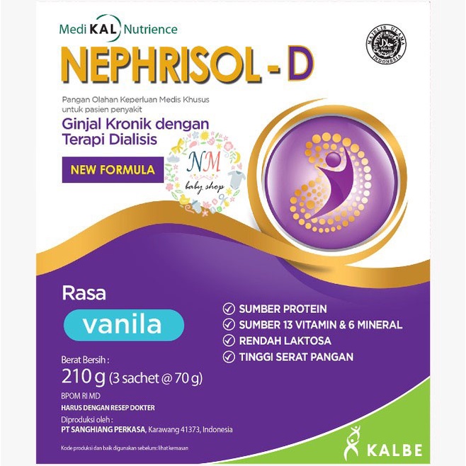 

Ee5F10 Nephrisol - D Vanila 231 Gram - Cappucino 6Gddv