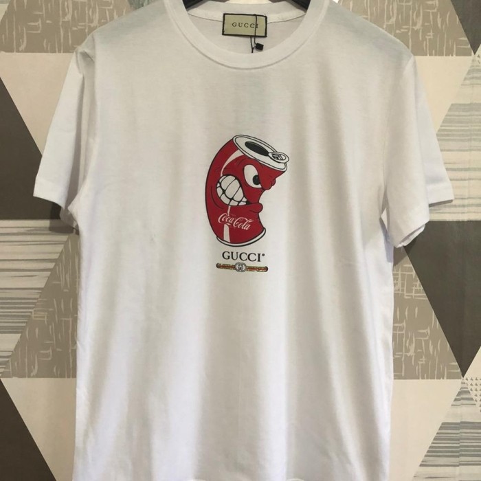 T-SHIRT GUCCI X COCACOLA PREMIUM KAOS PRIA GUCCI KAOS WANITA GUCCI