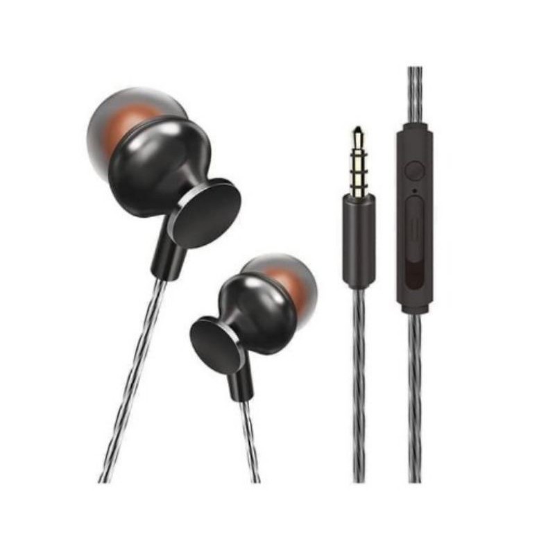 Handsfree ROKER RK30K BOOM / Headset Roker METAL HOUSING / EARPHONE STYLISH SOUND LEINGHT 1200MM