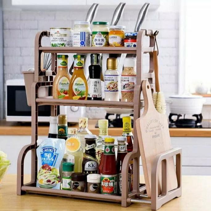 Ready Stock Rak Bumbu Dapur Multifungsi 3 Susun Shopee Ready Stock Rak Bumbu Dapur Multifungsi 3 Susun Shopee