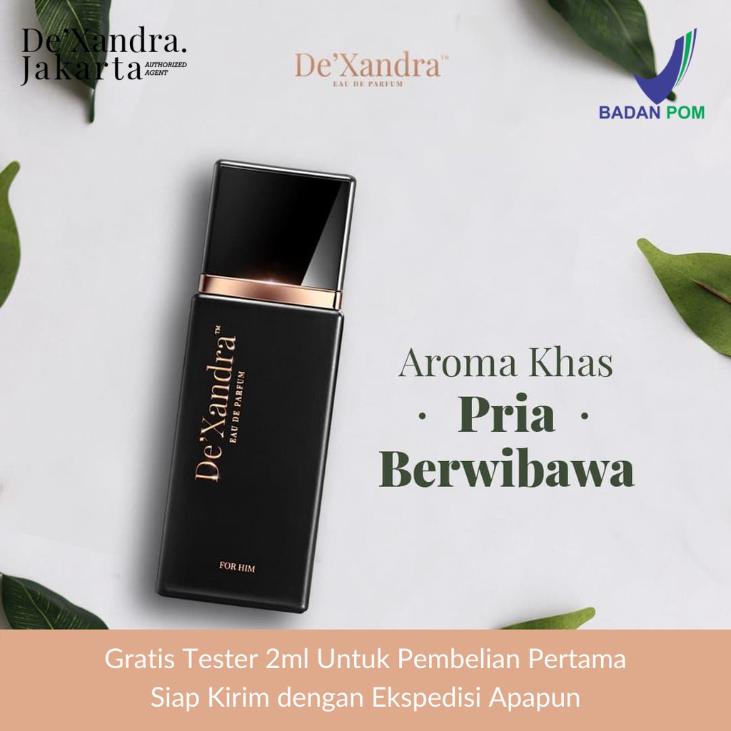 Parfum Pria EDP - DeXandra Titus - Original dan Wangi Tahan Lama