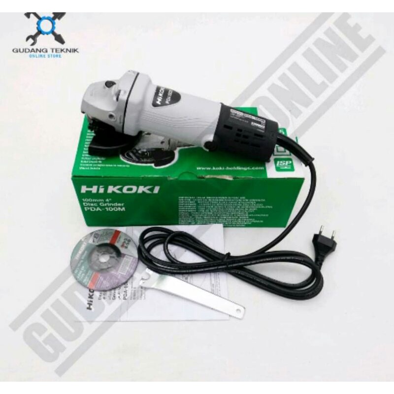 Gerinda Hikoki 4inch PDA-100M - Gerinda Tangan Hikoki 4 Inch murah dan berkualitas