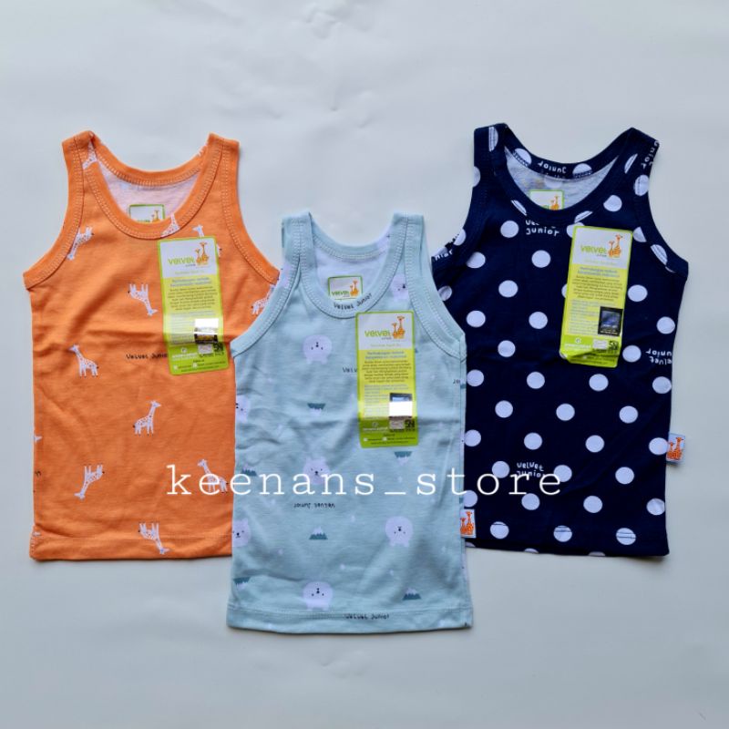 Velvet Junior Printed singlet singlet tipis velvet junior