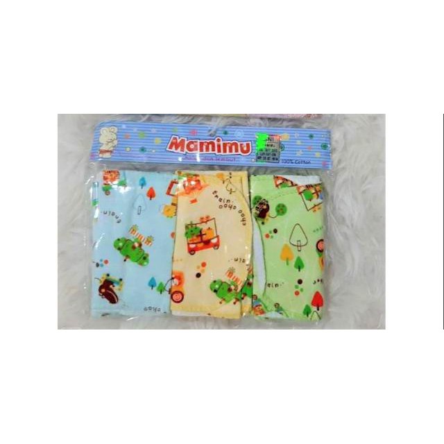 Mamimu Gurita Rekat Bayi Motif Dasar Warna Isi 6Pcs