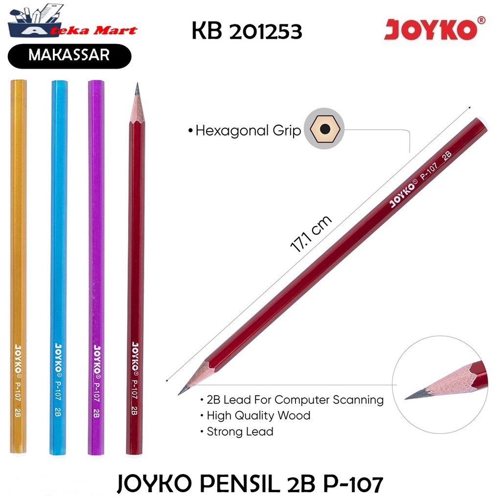 

[PCS] JOYKO PENSIL 2B P-107