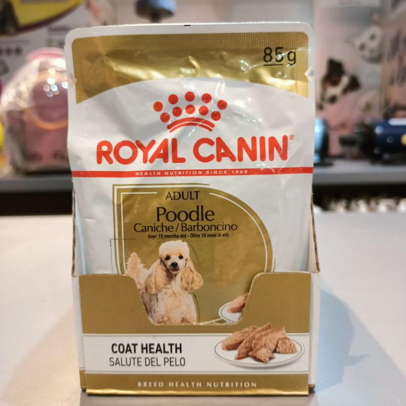 Royal Canin Adult Poodle 85gr / RC Wetfood Makanan Anjing Daging Basah Pouch