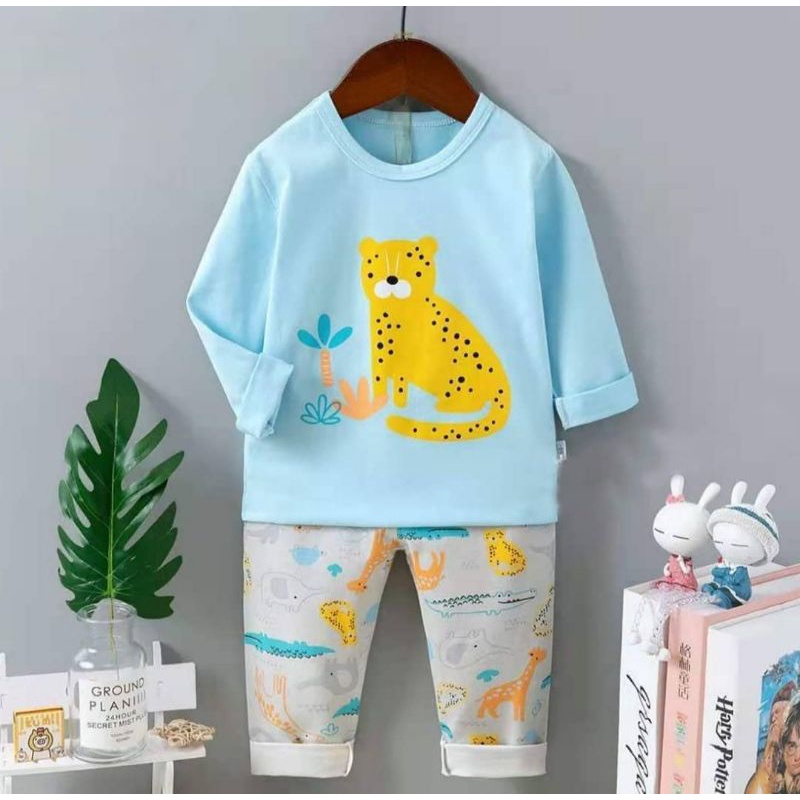 Grosir piyama kubao 3 setel