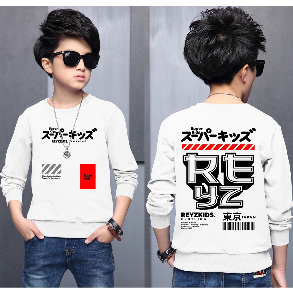 Switer Reyz Terbaru / Sweater Anak Laki-laki /  Sweeter Gaming Bahan Babyterry / FLAVA_STORE