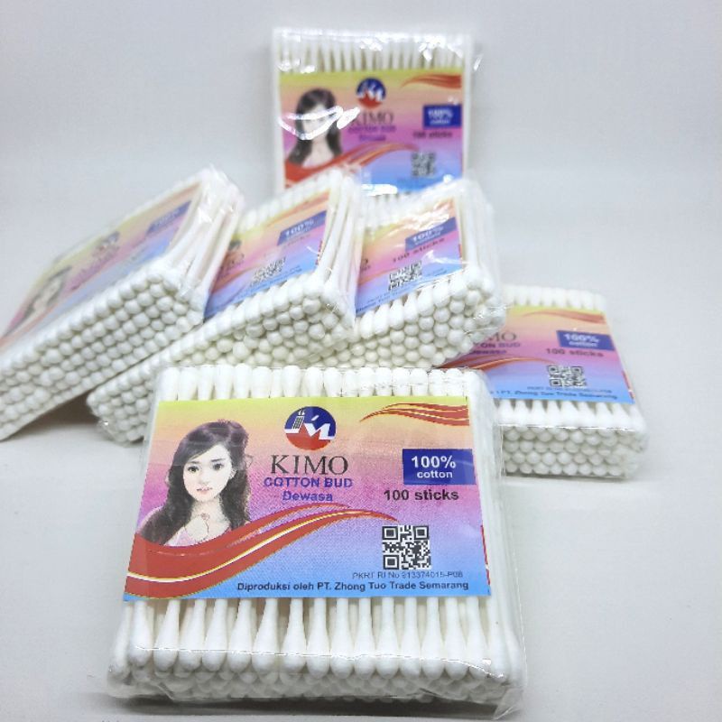 Cotton Bud 100pcs/Korek Kuping/Pembersih Telinga