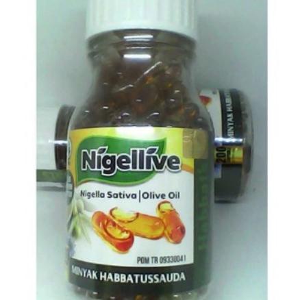 

Minyak Habbatussauda Nigellive isi 200 kapsul / Habbat Original