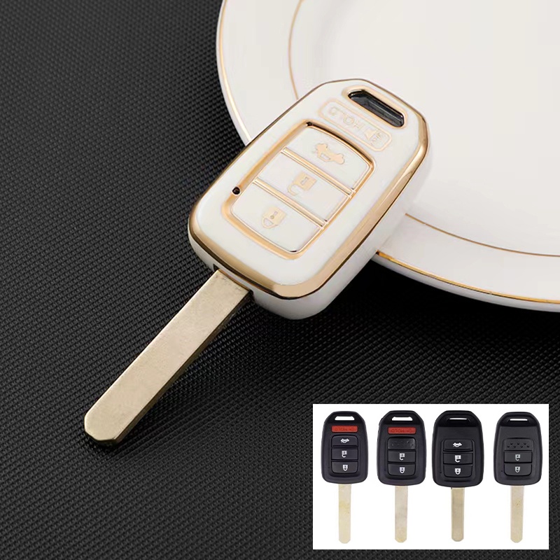 Honda All-New City / CRV / Accord / Civic FC 10Gen 2016-2021 Keyless Remote Car Key FULL Silicone Cover Casing