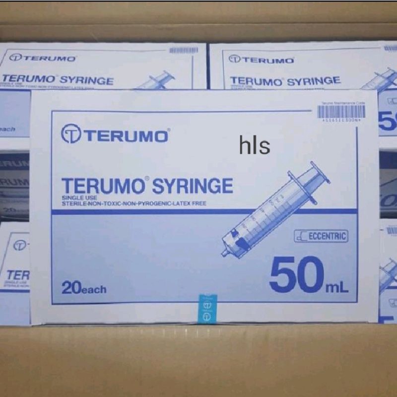 syringe terumo 50 cc eccentric