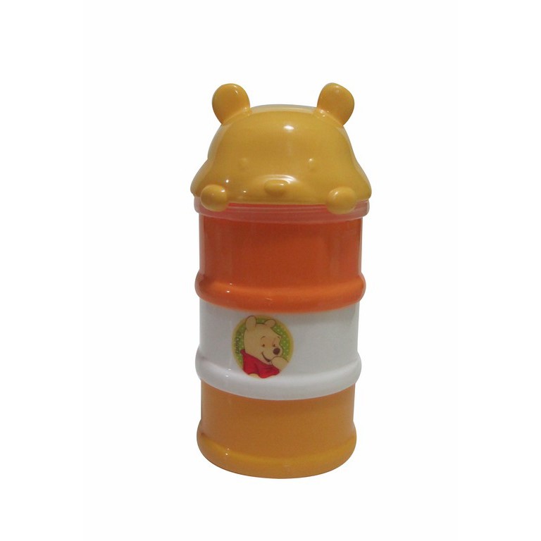 Winnie The Pooh Tempat Susu 3 Susun Milk Dispenser Bayi - Traveling (Wtp 08-001)