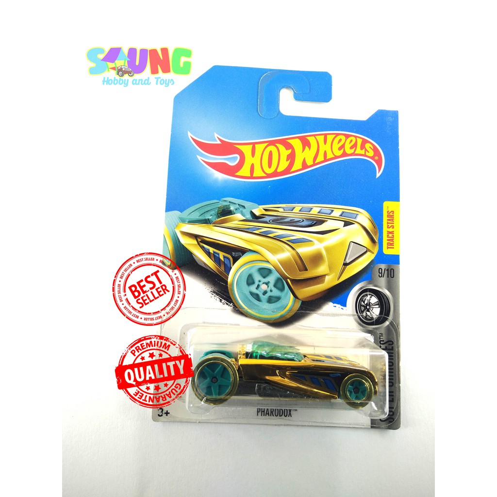 HOTWHEELS BALAP PHARADOX GOLD JAGO BALAP - HOT WHEELS RACE