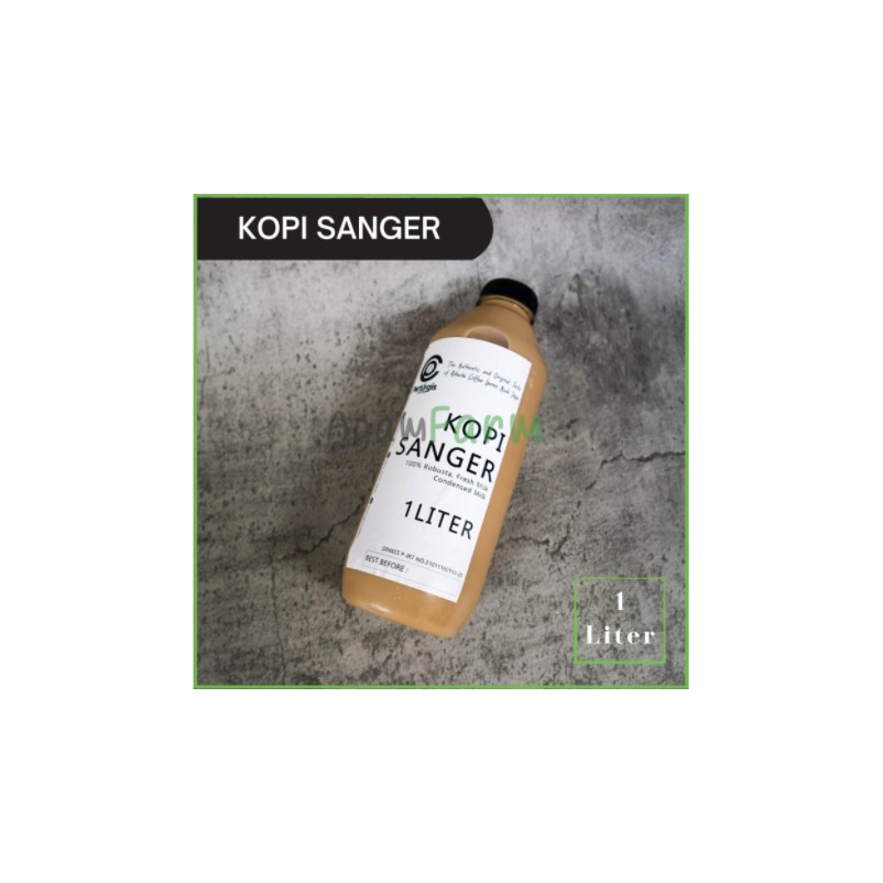 

KOPI SANGER 1LITER 100% ROBUSTA