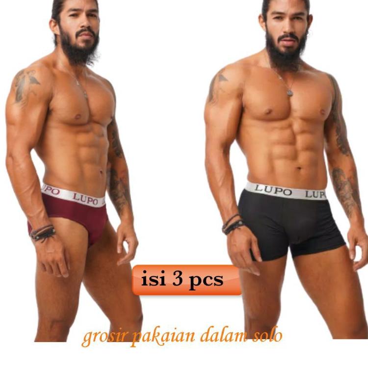 KEO CD LUPO BRIEF BOXER CELANA DALAM PRIA BOXER LUPO ➪ ➪
