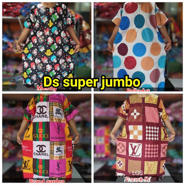 [Paket 3pcs] Paket hemat daster super jumbo daster big size