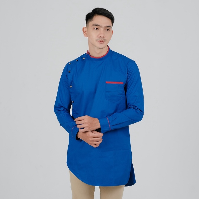 Erafez Baju Koko Kurta Pakistan Pria Model Kombinasi Modern