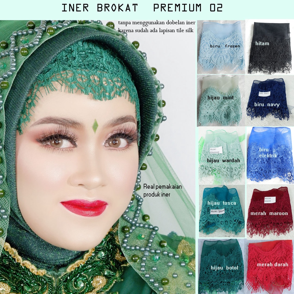 INER TILE  BROKAT PREMIUM INER HIJAB INER PENGANTIN INER BROKLAT 02